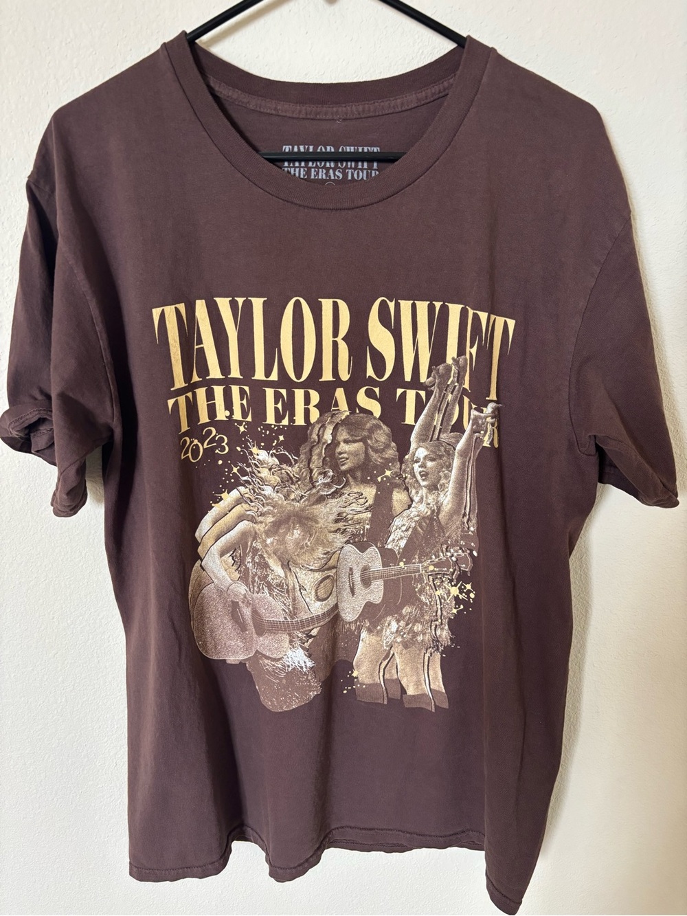 Taylor Swift The Eras Tour 2023 Brown Graphic Tee
